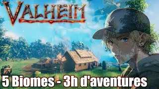 Miniature : Let's Play Narratif Valheim FR (pas loin de 3h d'aventure) | de la prairie à Yagluth !