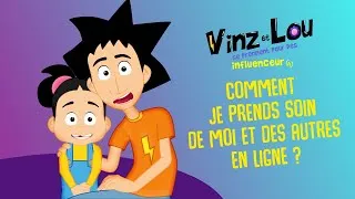 Miniature : Comment je prends soin de moi et des autres en ligne ? Vinz et Lou se prennent pour des influenceurs