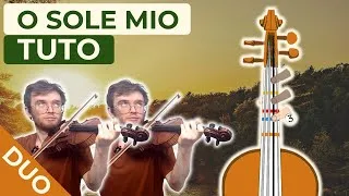 Miniature : Comment jouer O Sole Mio : partitions pour 2 violons !