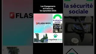Miniature : 1er septembre 2026, les changements en France
