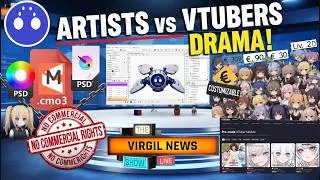 Miniature : VIRGIL NEWS : les artiste 2d et rigger VS les Vtuber !