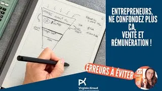 Miniature : 🛑 [ALERTE] Si tu es entrepreneur et que tu confonds CA, vente et rémunération : STOP !