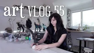 Miniature : Le dieu taupe partie 2 [Art Vlog 55]