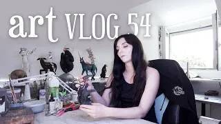 Miniature : Le dieu taupe - nouvelle sculpture [Art Vlog 54]