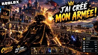 Miniature : 👑 JE SUIS DEVENU LE DIRIGEANT D’UNE ARMÉE SUR ROBLOX ! ⚔️🔥