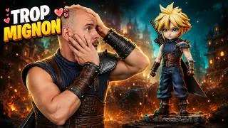Miniature : Forest Rabbit Studio Cloud Strife SD Chibi Final Fantasy VII 7 ! Trop MIGNON !