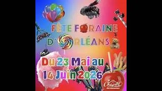 Miniature : Nouveau vlog à la fête foraine de Orléans 2026!! et venez nombreux car la foire part le 14 juin.