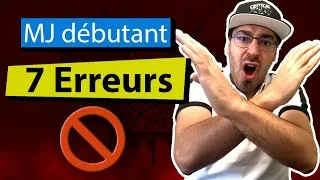 Miniature : MJ débutant 7 erreurs à éviter pour du JDR virtuel