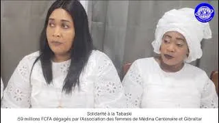Miniature : Solidarité à la Tabaski:59 millions FCFA dégagés par les femmes de Médina Centenaire et Gibraltar