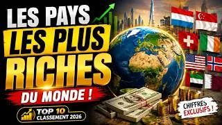 Miniature : 🌍💰 LES PAYS LES PLUS RICHES DU MONDE ! 💰🌍