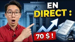 Miniature : 🚨 EN DIRECT : L’Argent Atteint 70 $ — La Fed Piégée par un Déficit de 46 M d’Onces