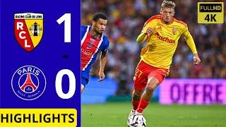 Miniature : RC Lens - PSG (1-0) : Résumé du match et temps forts | Highlights Ligue 1