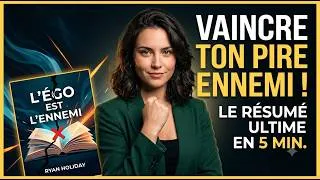 Miniature : L'EGO Détruit Plus de Rêves Que l'Échec | Résumé du Livre "L'Ego est l'Ennemi" en 5 Minutes