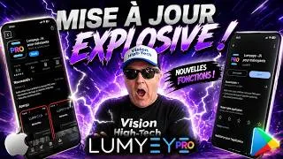 Miniature : Nouveautés LumyEYE PRO : Live Vision Détecteur de lumière Spotify Mail Démo complète ! 🧑‍🦯‍➡️