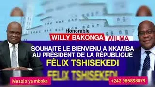 Miniature : 08/04:EYE MABE NA NKAMBA WILLY BAKONGA REÇOIS LA BENEDICTION DE PAPA SIMON KIMBANGU