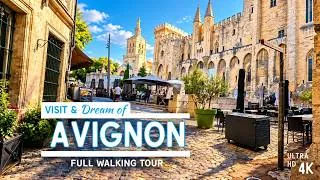 Miniature : 💚AVIGNON, Provence - 🪻Full Walking Tour of the City of Popes on a Relaxing Sunday Morning