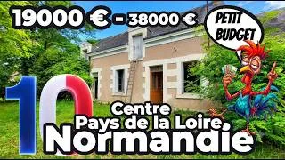 Miniature : 🇫🇷  Maison à vendre en Normandie, Pays de la loire, Centre pas chères. Moin de 19 000€ ?