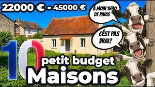 Miniature : 🇫🇷Maisons á Vendre Petit Budget - Entre 1h et 2h de PARIS - 22000 € - 45000€