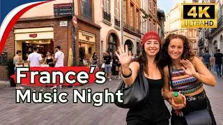 Miniature : France 🇫🇷 2026 4K UHD Walking Tour | Fête de la Musique – France's Biggest Street Music Festival