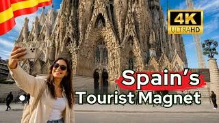 Miniature : Barcelona 🇪🇸 2026 4K Walking Tour | Sagrada Família Every Tourist Wants to See