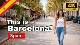 Miniature : Barcelona, Spain 🇪🇸 2025 4K Walking Tour | Beautiful Streets That Make You Love Barcelona