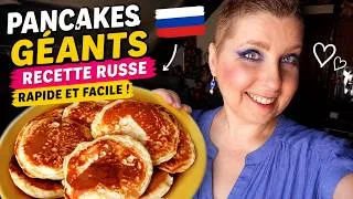Miniature : Pancakes Géants Russes 🥞 Recette Rapide et Facile !