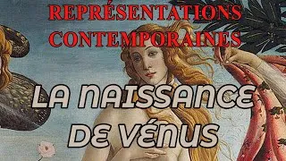 Miniature : La naissance de Vénus (Botticelli) - Représentations contemporaines