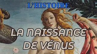Miniature : La naissance de Vénus (Botticelli) - L'Histoire