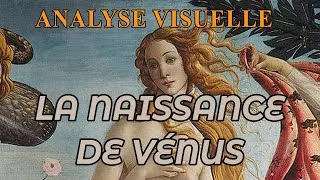 Miniature : La naissance de Vénus (Botticelli) - Analyse visuelle