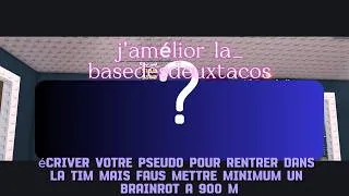 Miniature : J’AMÉLIORE LA BASE DE DEUX TACOS 🌮🔥 SUR STEAL A BRAINROT 😱 | ROBLOX