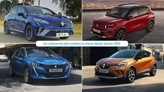 Miniature : Voitures les plus vendues en 2025
