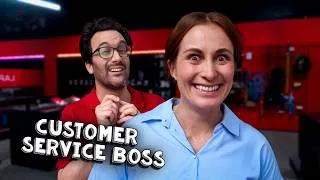 Miniature : When the manager works the front desk