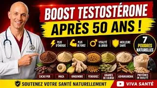 Miniature : 7 Poudres Naturelles Qui Boostent Votre Testostérone Après 50 Ans !