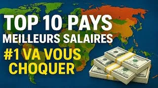 Miniature : Top 10 Pays Où les Salaires Font Rêver en 2025 , le #1 va vous choquer !