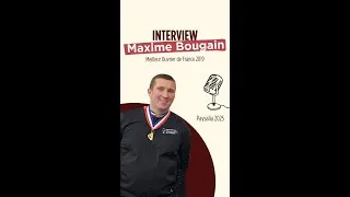 Miniature : Interview Maxime Bougain Meilleur Ouvrier de France 2019