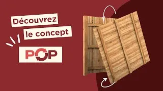 Miniature : Concept POP : la clôture bois qui n'a que des bons côtés !