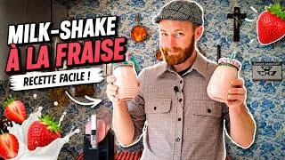 Miniature : Le milk-shake à la fraise parfait en quelques minutes !