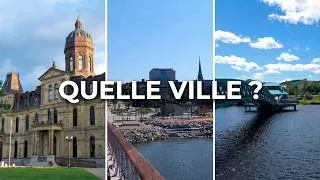 Miniature : Fredericton vs Saint John vs Edmunston -  les grandes villes du Nouveau-Brunswick