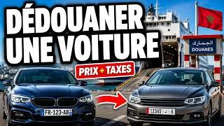 Miniature : Dédouaner une voiture au Maroc : prix, taxes et pièges à éviter