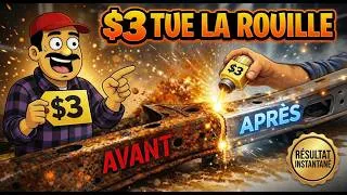 Miniature : Le Truc à 3€ Qui Rend n'Importe Quel Métal Inoxydable pour Toujours