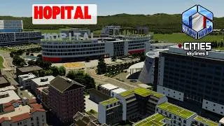 Miniature : #27 ALERTE SANITAIRE : création d’un hôpital d’urgence dans la ville ! (300 mod/asset)