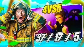 Miniature : CE POMPIER PART EN INTERVENTION EN PLEINE GAME!? | Vleiiz