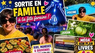 Miniature : 🎡 SORTIE EN FAMILLE À LA FÊTE FORAINE + 90€ DE LIVRES PAYÉS 4€ ! 😱📚