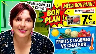 Miniature : INTERMARCHÉ A CRAQUÉ ! (Charal à 7€/kg) + Ma nouvelle tête ! 💸💇‍♀️ HAUL ACTION+ NOZ Mangeons frais 