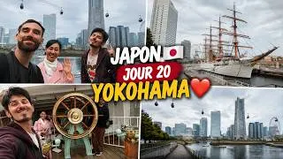 Miniature : JAPON 🇯🇵 JOUR 20 : Yokohama avec Mami ⚓ Visite du voilier historique Nippon Maru
