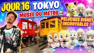 Miniature : TOKYO 🇯🇵 JOUR 16 : MUSÉE DU MÉTRO & PELUCHES DISNEY ✨
