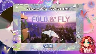 Miniature : ❄️CA Y EST JE VOLE ! Et c'est TROP COOL ! - Fold&Fly #1