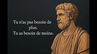 Miniature : Tu cours après trop de choses. Voici la vérité que personne ne t’a dite.#stoicisme #discipline