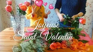 Miniature : Joyeuse Saint-Valentin 2022! | Arrangement de fleurs avec des enfants！