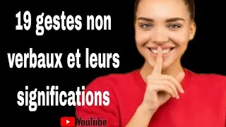 Miniature : Langage corporel - 19 gestes pour décrypter les gens